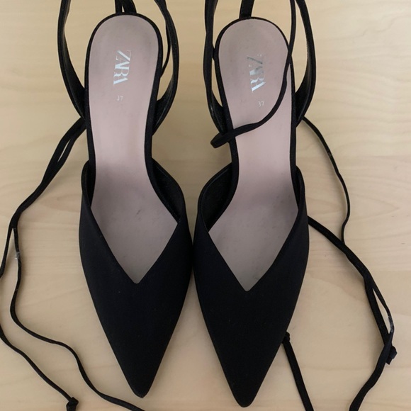 Zara lace up heels - Picture 3 of 3